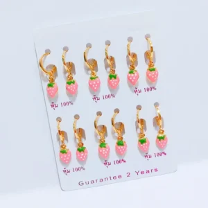 Anting Anak Karakter Gold Anti Karat - Fashion Anak