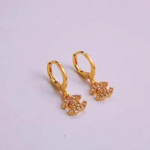 Anting Wanita Permata Gold Anti Karat - Kado Spesial