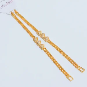 Gelang Anak Rantai Gold Anti Karat - Kado Ulang Tahun