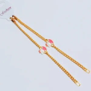 Gelang Anak Rantai Gold Anti Karat - Kado Ulang Tahun