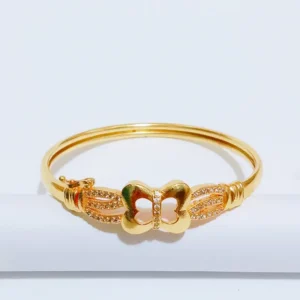 Gelang Bangle Permata Gold Anti Karat - Cantik Pesta