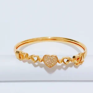Gelang Bangle Gold Anti Karat - Gaya Kekinian