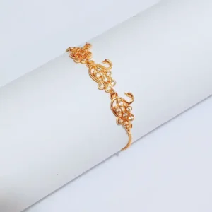 Gelang Serut Permata Gold Anti Karat - Fleksibel Nyaman