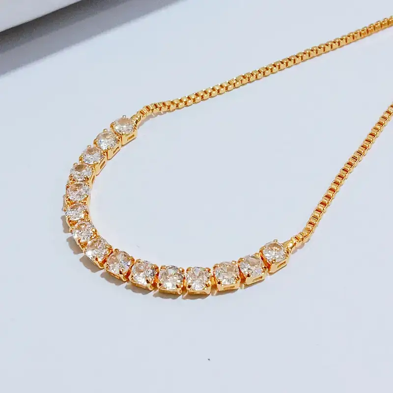 Gelang Serut Permata Gold Anti Karat - Gaya Kekinian - Gambar 2