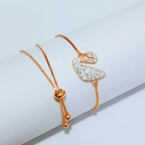 Gelang Serut Permata Gold Anti Karat - Fleksibel Nyaman