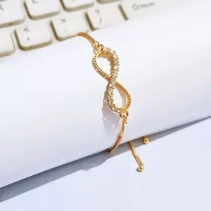 Gelang Serut Permata Gold Anti Karat - Gaya Kekinian