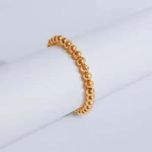 Gelang Serut Permata Gold Anti Karat - Hadiah Ulang Tahun