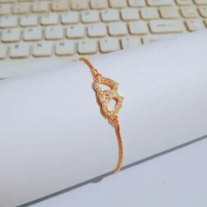 Gelang Serut Bulat Gold Anti Karat - Hadiah Ulang Tahun