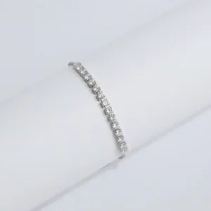 Gelang Serut Permata Zircon Gold Anti Karat - Gaya Kekinian