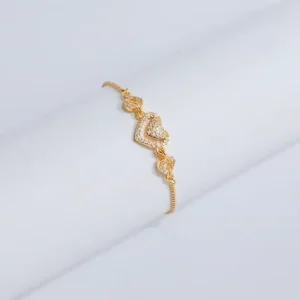 Gelang Serut Permata Gold Anti Karat - Hadiah Ulang Tahun