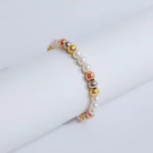 Gelang Serut Gold Anti Karat - Simpel Elegan