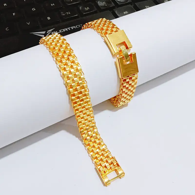 Gelang Wanita Rantai Permata Gold Anti Karat - Fashion Viral - Gambar 3