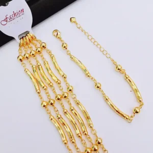 Gelang Wanita Rantai Gold Anti Karat - Hadiah Ulang Tahun