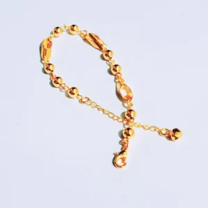 Gelang Tangan Rantai Gold - Gelang Simpel Dewasa Premium