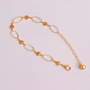 Gelang Tangan Rantai Simpel - Gelang Gold Permata