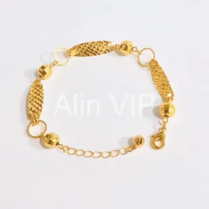 Gelang Tangan Rantai - Gelang Simpel Gold Lapis Emas