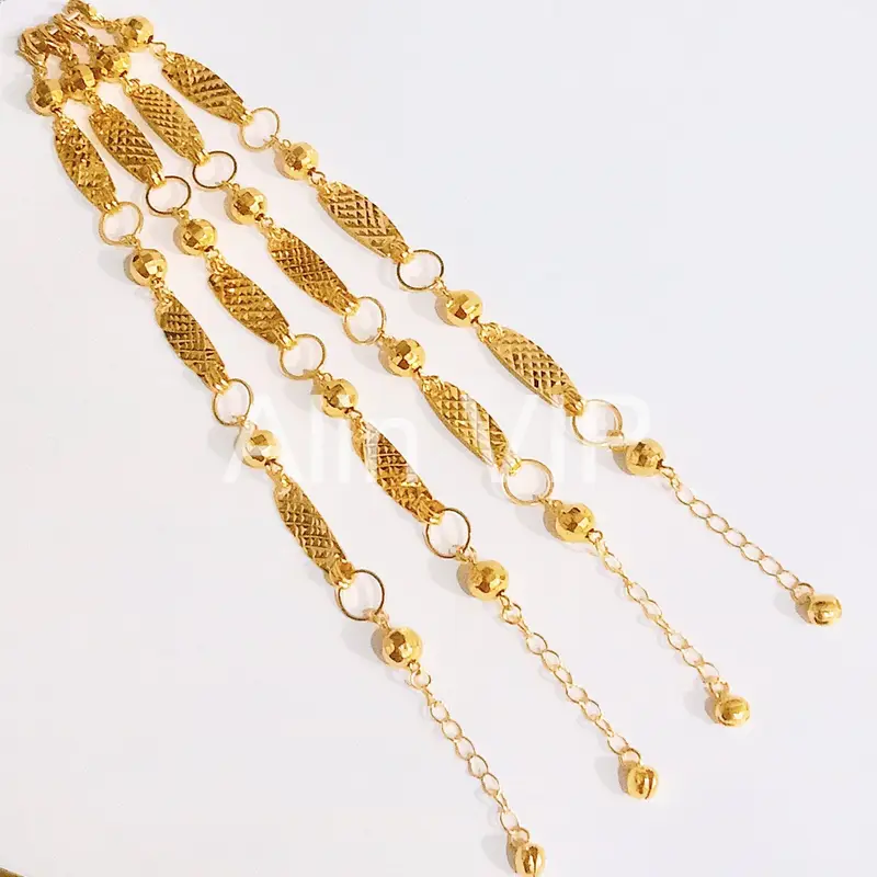 Gelang Tangan Rantai - Gelang Simpel Gold Lapis Emas - Gambar 2