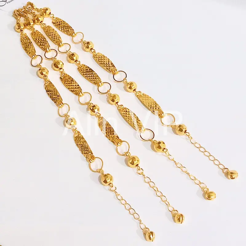 Gelang Tangan Rantai - Gelang Simpel Gold Lapis Emas - Gambar 3