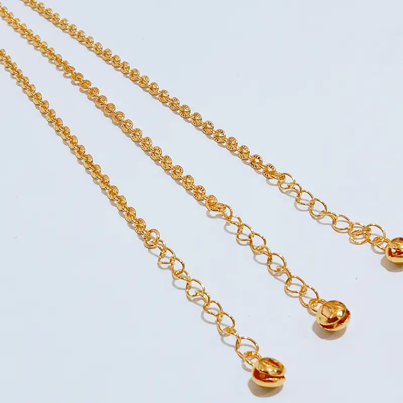 Gelang Tangan Rantai - Gelang Simpel Gold Elegan - Gambar 2