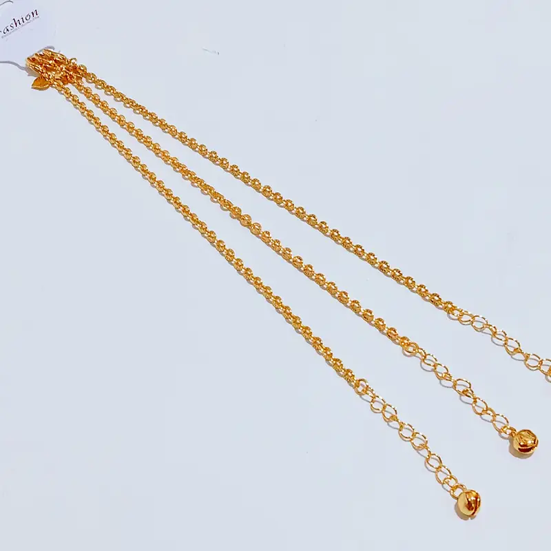 Gelang Tangan Rantai - Gelang Simpel Gold Elegan - Gambar 5