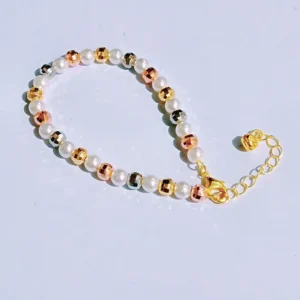 Gelang Tangan Rantai Gold - Gelang Simpel Kasual Anti Karat