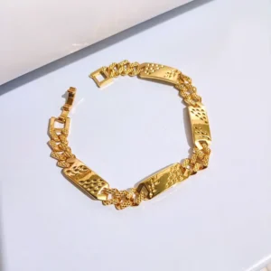 Gelang Tangan Rantai - Gelang Simpel Gold Lapis Emas