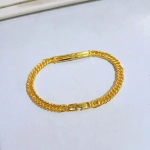 Gelang Wanita Rantai Juntai Gold Anti Karat - Hadiah Ulang Tahun