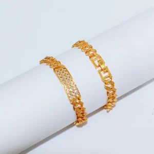 Gelang Tangan Rantai - Gelang Simpel Permata Elegan