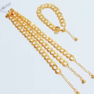 Gelang Tangan Rantai - Gelang Simpel Gold Elegan Anti Karat