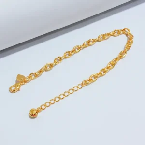 Gelang Wanita Rantai Permata Gold Anti Karat - Hadiah Ulang Tahun