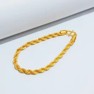 Gelang Wanita Rantai Simpel Gold Anti Karat - Hadiah Ulang Tahun