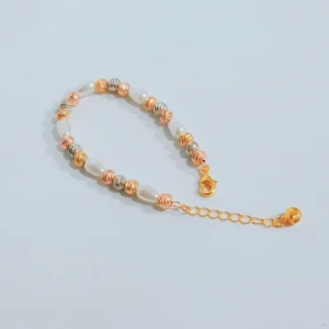 Gelang Tangan Rantai - Gelang Simpel Gold Anti Karat