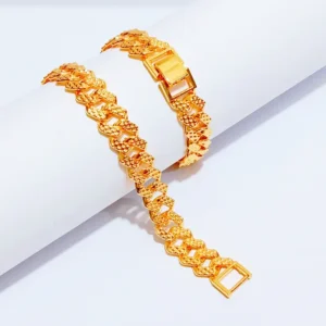 Gelang Tangan Rantai - Gelang Simpel Gold Anti Karat