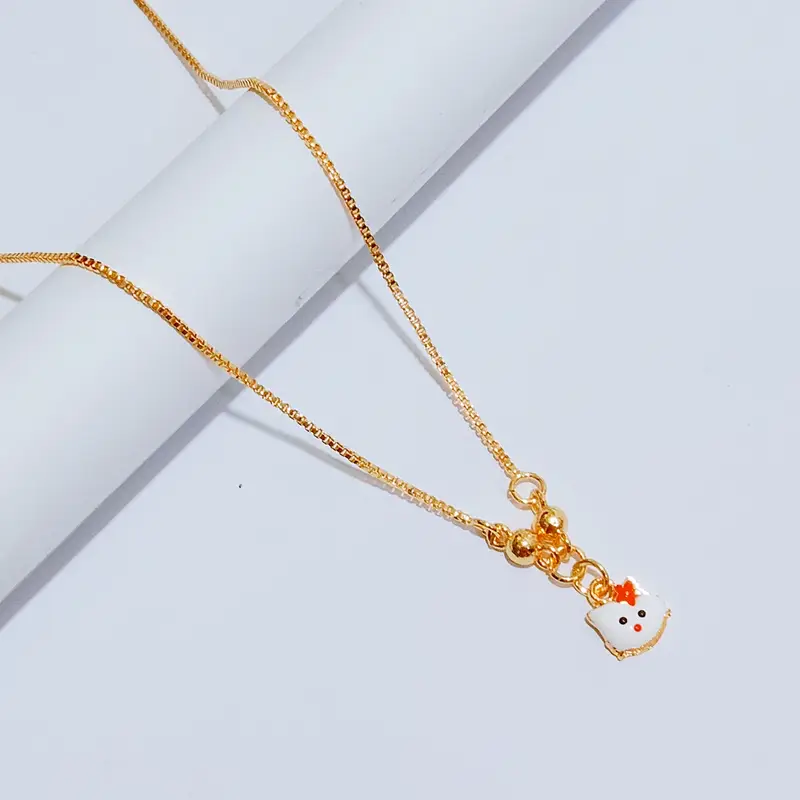 Kalung Anak Hello Kitty Gold Simpel Fashion Elegan - Image 5