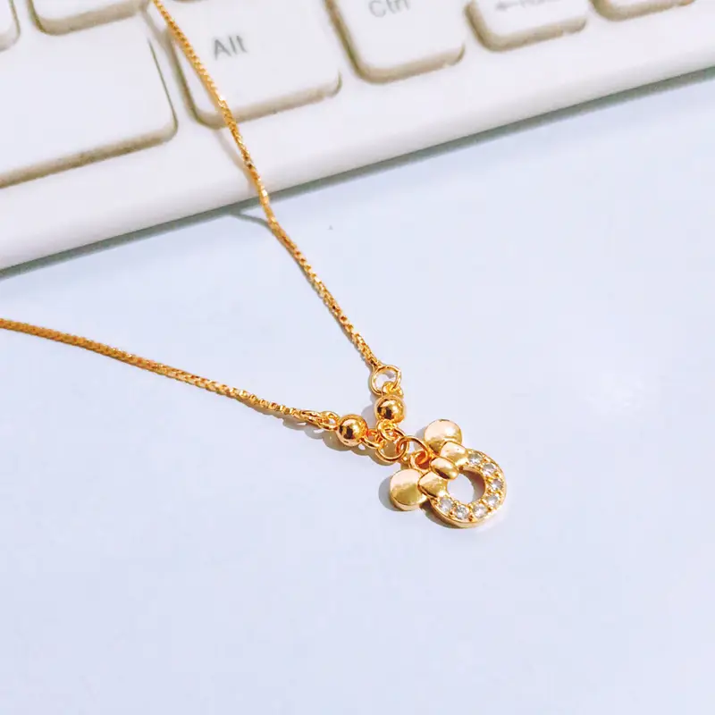 Kalung Anak Permata Gold Anti Karat Fashion Elegan - Image 5