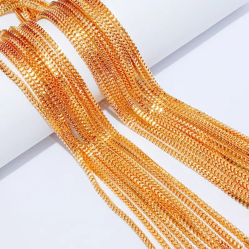 Kalung Rantai Milano Emas Diameter 3mm - Image 4