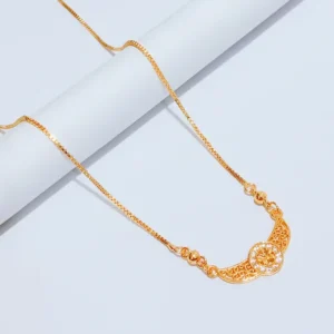 Kalung Koye Dewasa Permata Lapis Emas Kalung Klasik - Sentuhan Klasik dengan Kemewahan Lapis Emas