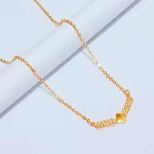 Kalung Koye Gold Dewasa Fashion Klasik Elegan - Fashion Klasik dengan Sentuhan Elegan yang Abadi