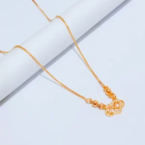 Kalung Koye Dewasa Motif Love Anti Karat Gold - Cinta yang Abadi dalam Balutan Gold Anti Karat