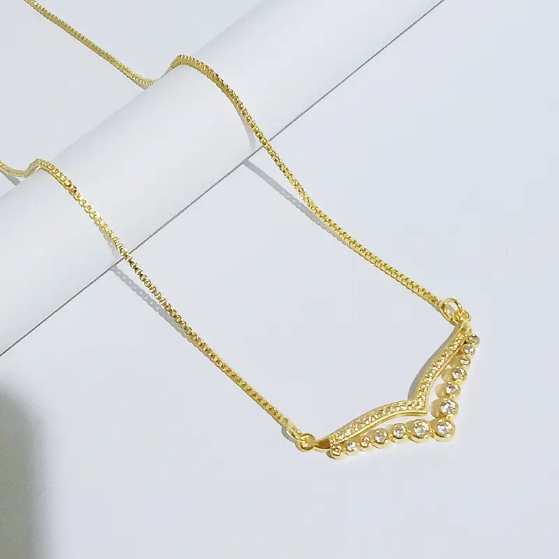 Kalung Koye Gold Permata Elegan Terbaru Lapis Emas - Elegan Terbaru yang Siap Mempercantik Penampilan Anda - Gambar 4