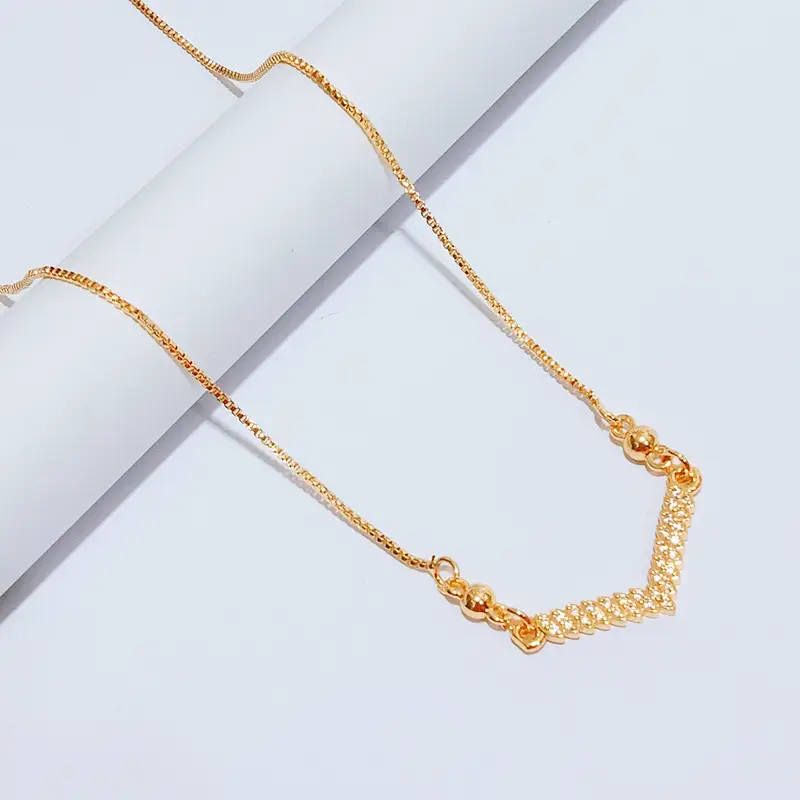 Kalung Koye Gold Xuping Premium Lapis Emas Kalung Dewasa - Gambar 2