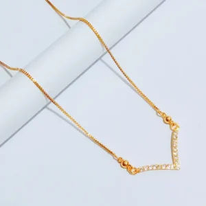 Kalung Koye Gold Permata Kalung Kasual Anti Karat