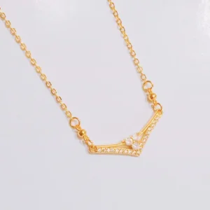 Kalung Koye Terbaru Model Klasik Gold Permata Anti Karat Kalung Dewasa Elegan