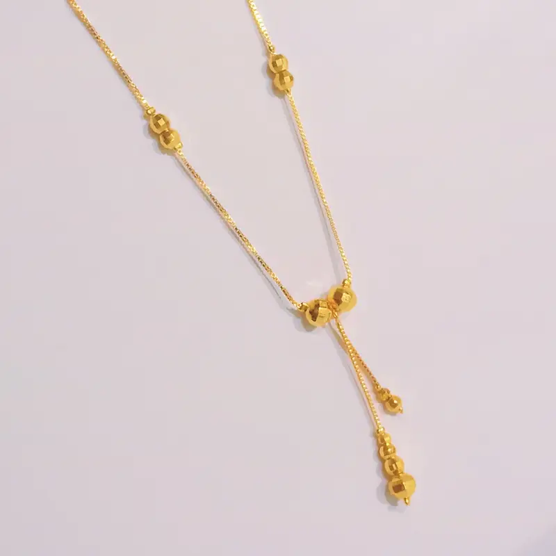 Kalung Koye Juntai Gold Lapis Emas Kalung Dewasa Terbaru - Gambar 4