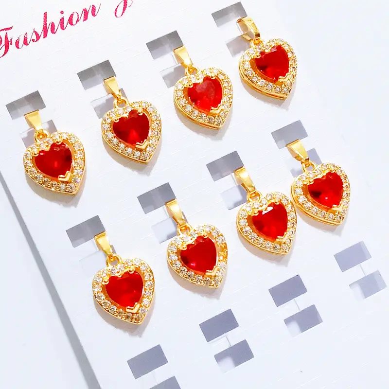 Liontin Dewasa Batu Permata Gold Lapis Emas - Gambar 2