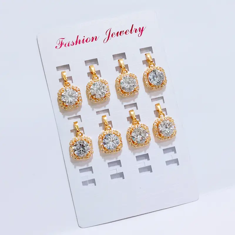 Liontin Batu Permata Gold Lapis Emas Anti Karat - Gambar 4