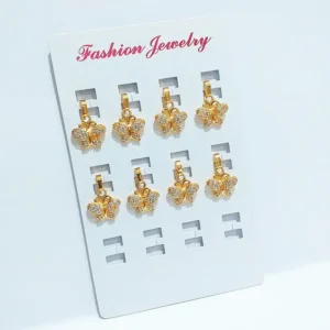 Liontin Wanita Permata Gold Anti Karat - Hadiah Spesial