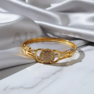 Gelang Bangle Gold Ring Cakar Permata Alin VIP GLB043 realpict