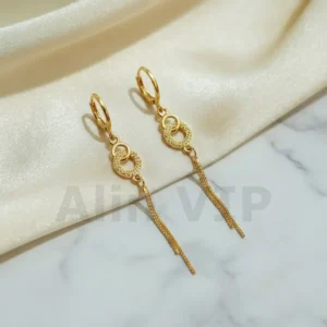 Anting Wanita Permata Gold Anti Karat - Minimalis Kerja