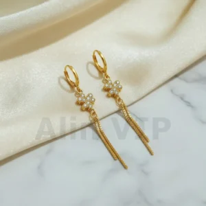 Anting Wanita Permata Gold Anti Karat - Kado Spesial